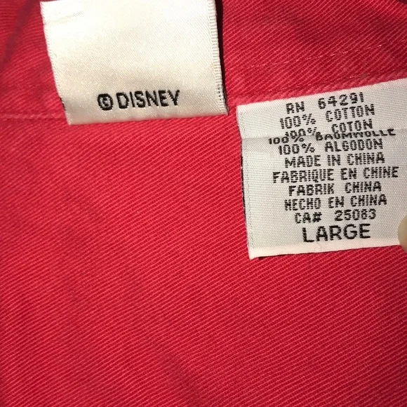 🦊mickey mouse button up - Picture 3 of 3